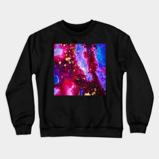 Premium Colorful Marble Inkscape Crewneck Sweatshirt